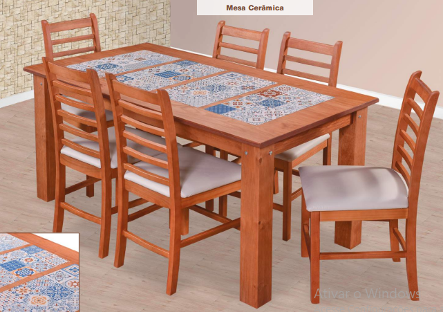 PREÇO + BARATO DO BRASIL | Mesa cerâmica 1,70 | ZN Móveis 