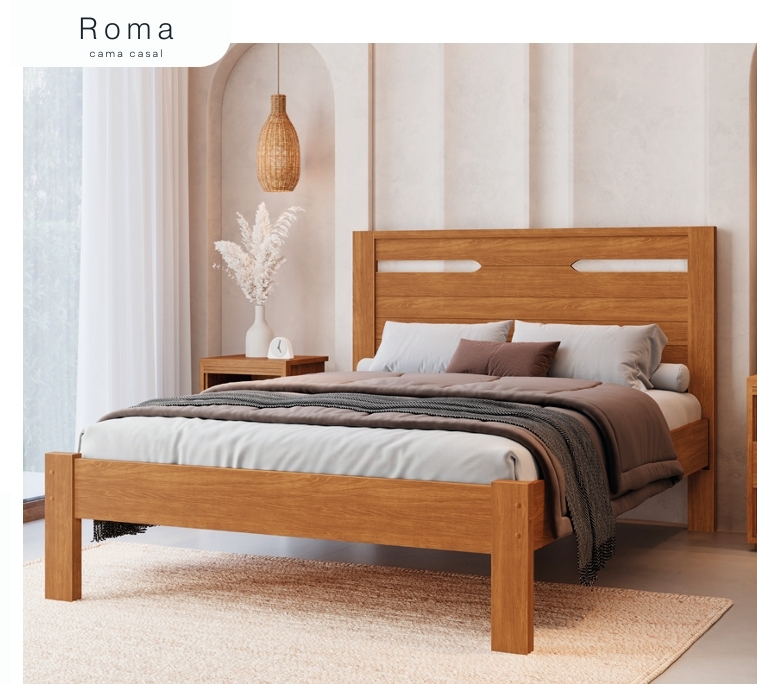 Cama Casal Roma | Fenix 0826