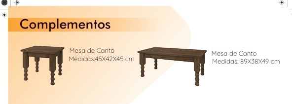 Complementos | Mesa de Canto | Belini 0625