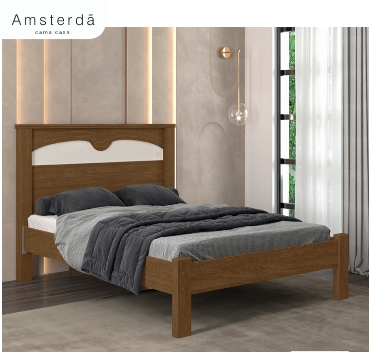 Cama Casal Amsterdã | Fenix 0826