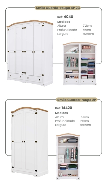 Smile Guarda Roupa | 14420 -4040 | Serpil 0625