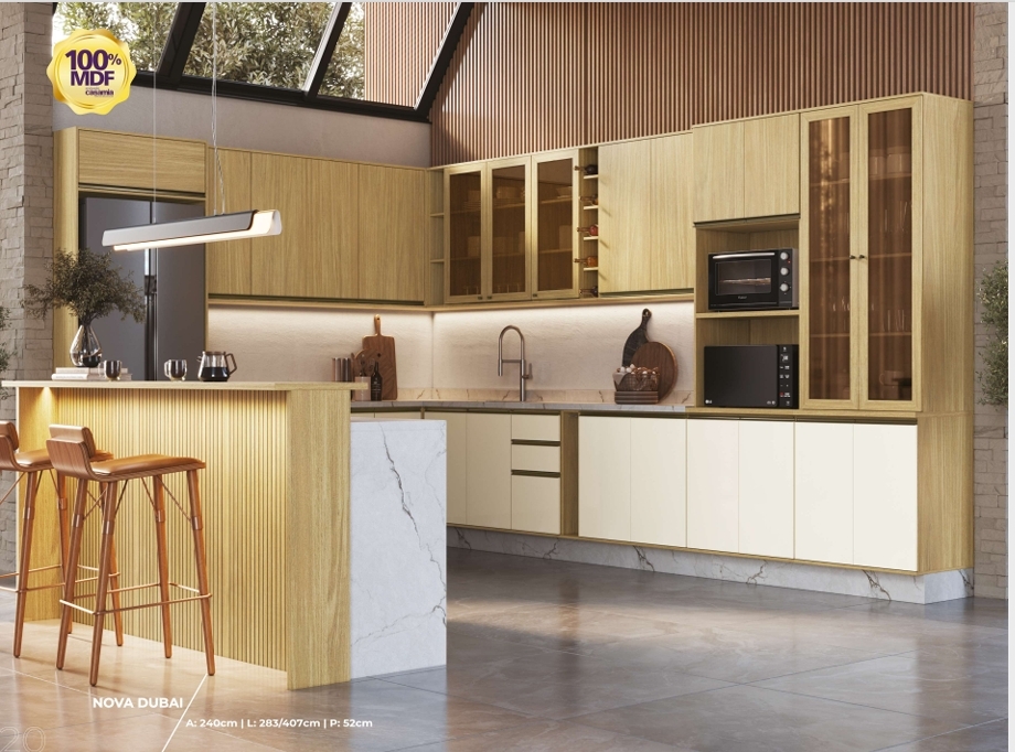 Cozinha Modulada Nova Dubai | Casamia 0726