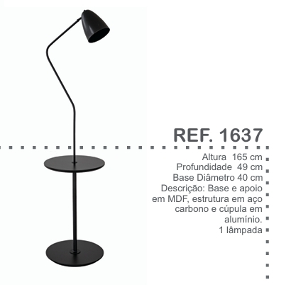 Luminária 1637 | Luminum 0626