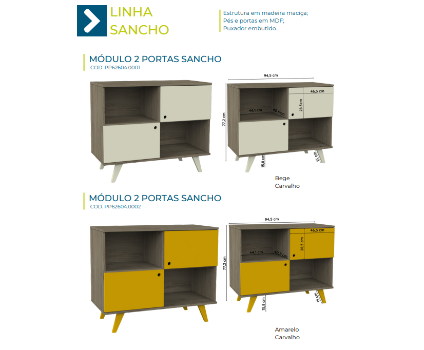 PREÇO + BARATO DO BRASIL | Linha Sancho | Artemobili