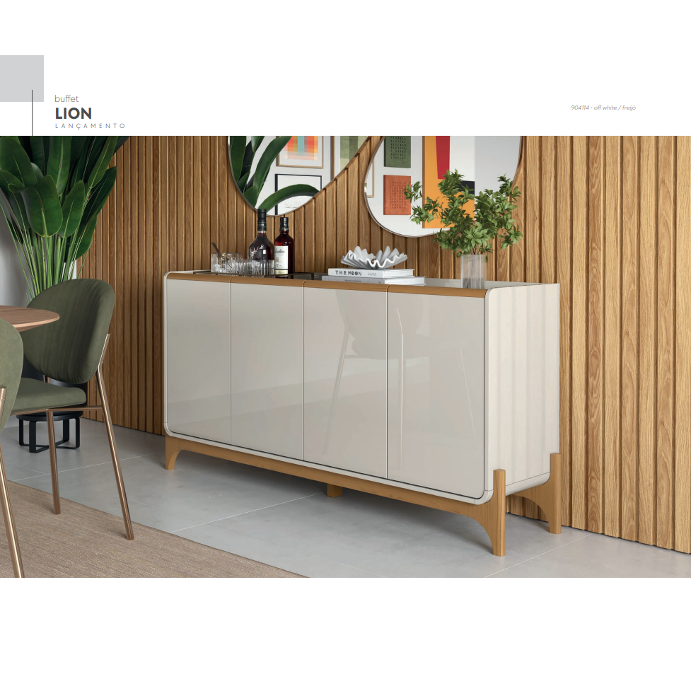 PREÇO + BARATO DO BRASIL | Balcão Buffet Lion | L 1.66 | Lukalian 