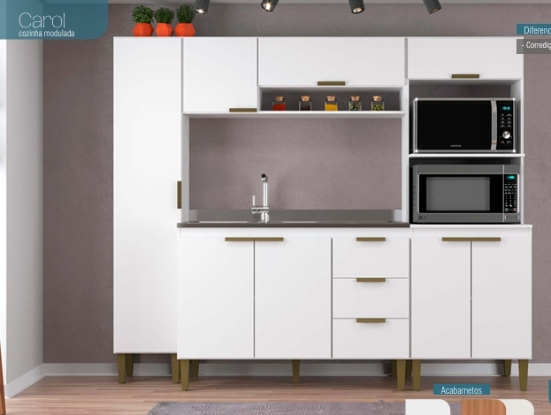 Cozinha Modulada Carol | JCarvalho 0726