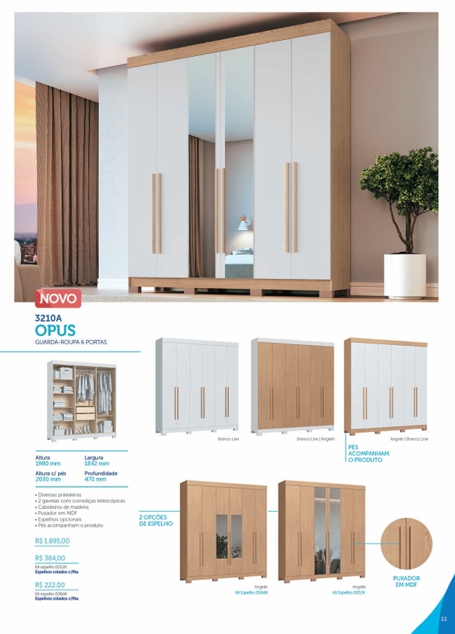 Roupeiro Opus | 3210A | Castro : Venda -40% 0425