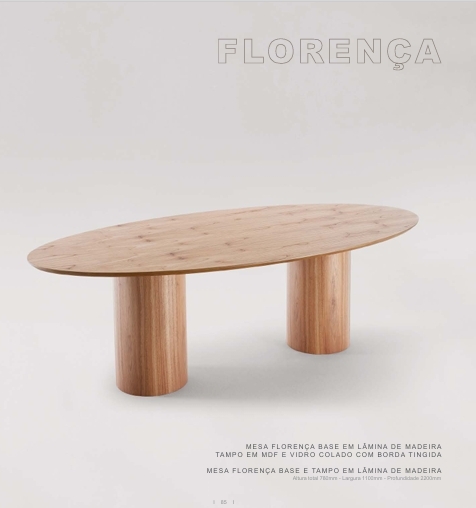 Mesa Florença | Muller Elegant 0726