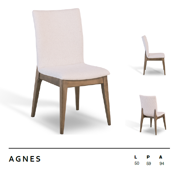 Cadeira Agnes | L2 Design Mobiliário