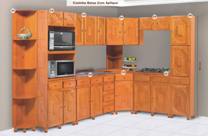 PREÇO + BARATO DO BRASIL | Cozinha Modulada Sob Medida | ZN 