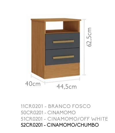 Mesa de Cabeceira Garda | Rodial 0726