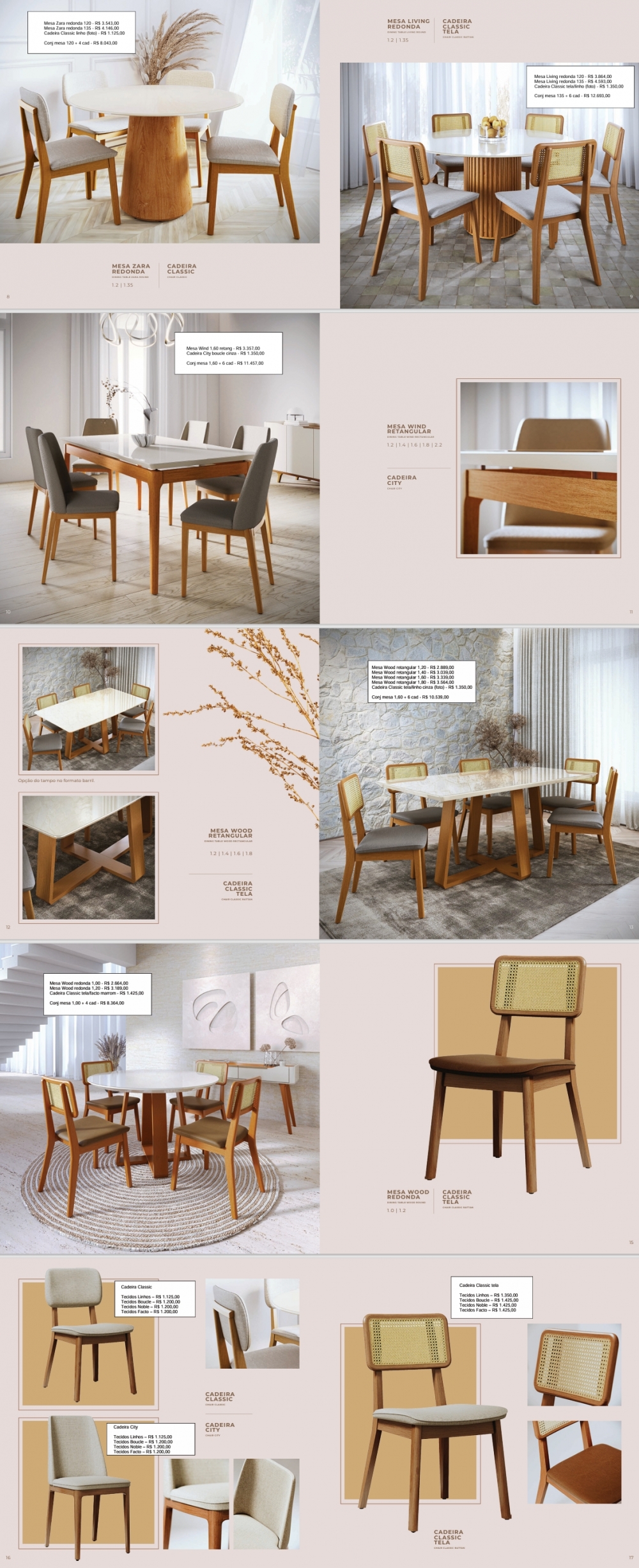 Mesa Wood + Cadeira Classic - Cadeira City | Imcal | Venda: -50% 0525