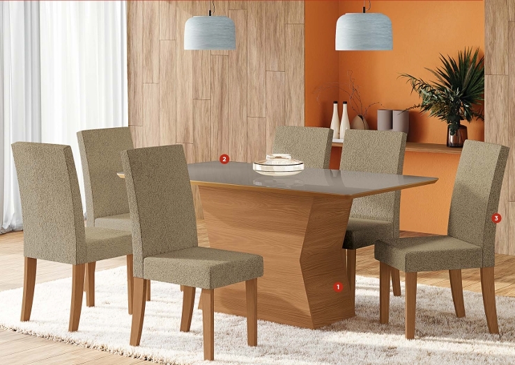Mesa Tília BA19 | Kappesberg Sala de Jantar 0626