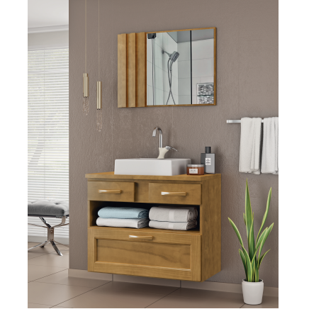 Conjunto Gabinete E Espelheira Roma | 3080 | Tupy 