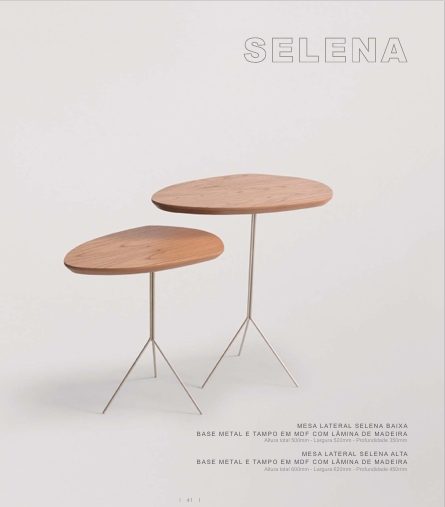 Mesas Laterais Selena | Muller Elegant 0726