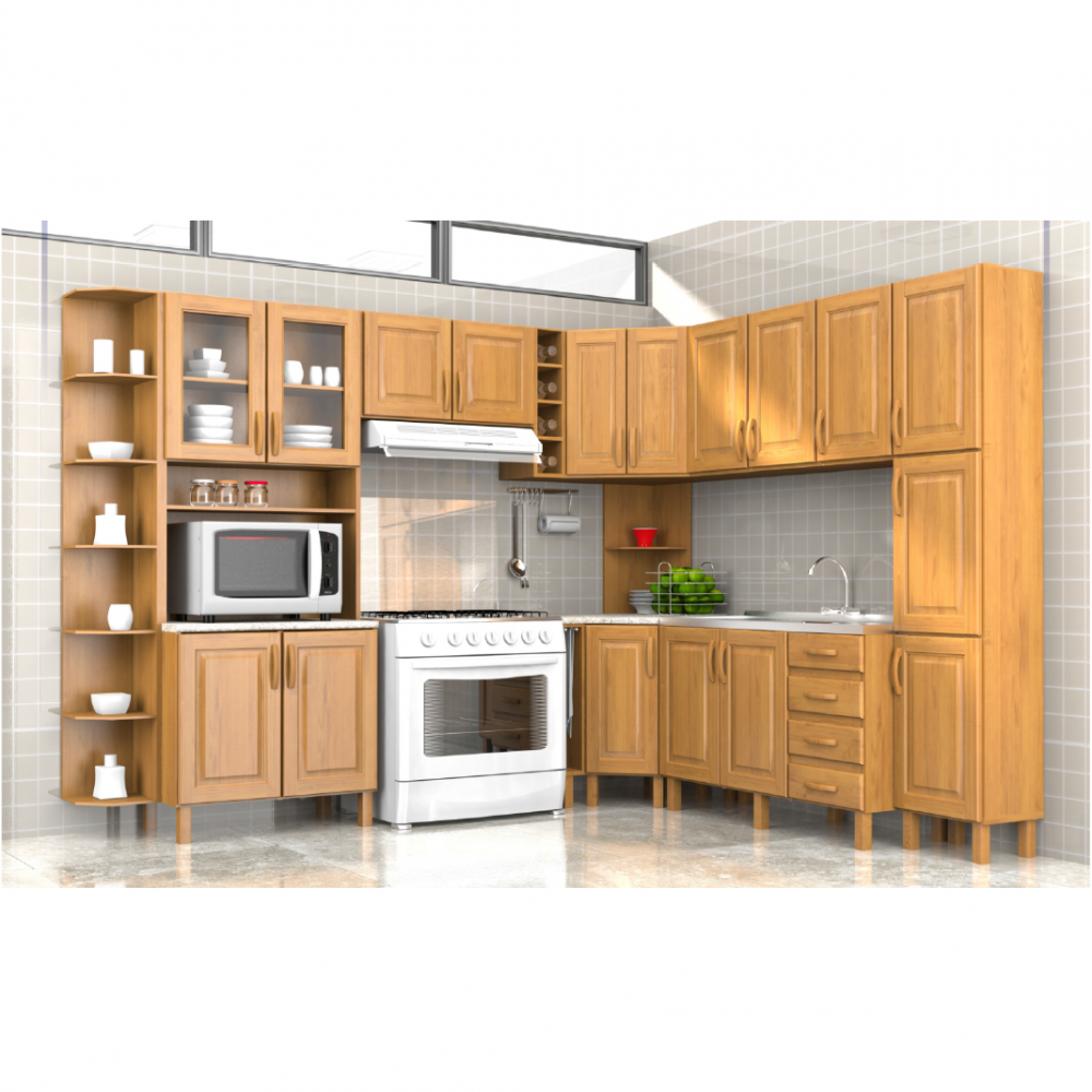 Cozinha Modulada | Ref 070 | ELG Móveis