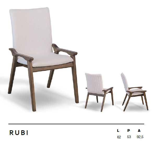 Cadeira Rubi | L2 Design Mobiliário