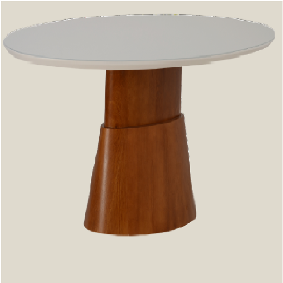 PREÇO + BARATO DO BRASIL | Mesa Oval Paris | Decora Móveis