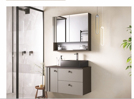 Conjunto  Banheiro Havana 80cm | Ozini 0626