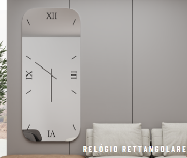 PREÇO + BARATO DO BRASIL | Relógio Rettangolare | Euronobre