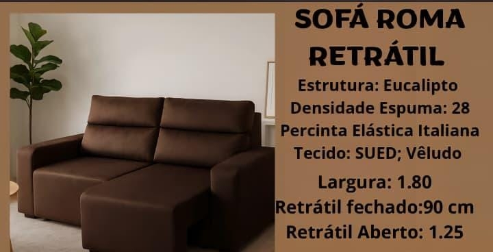 Sofá Roma | Diconforto 1125