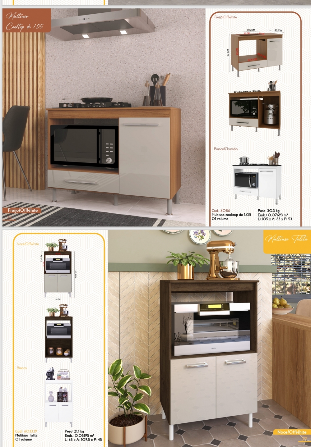 Balcão Cooktop | Indekes 0325
