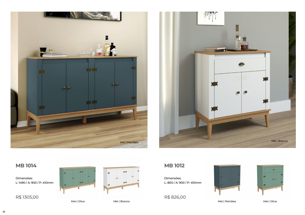 Buffet |  MB 1014 - MB 1012 | Movelbento : Venda -40% 0325