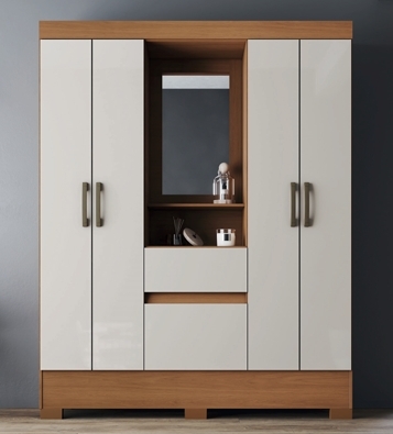 Roupeiro c/ Espelho BS07 1.420 | Briz 0326