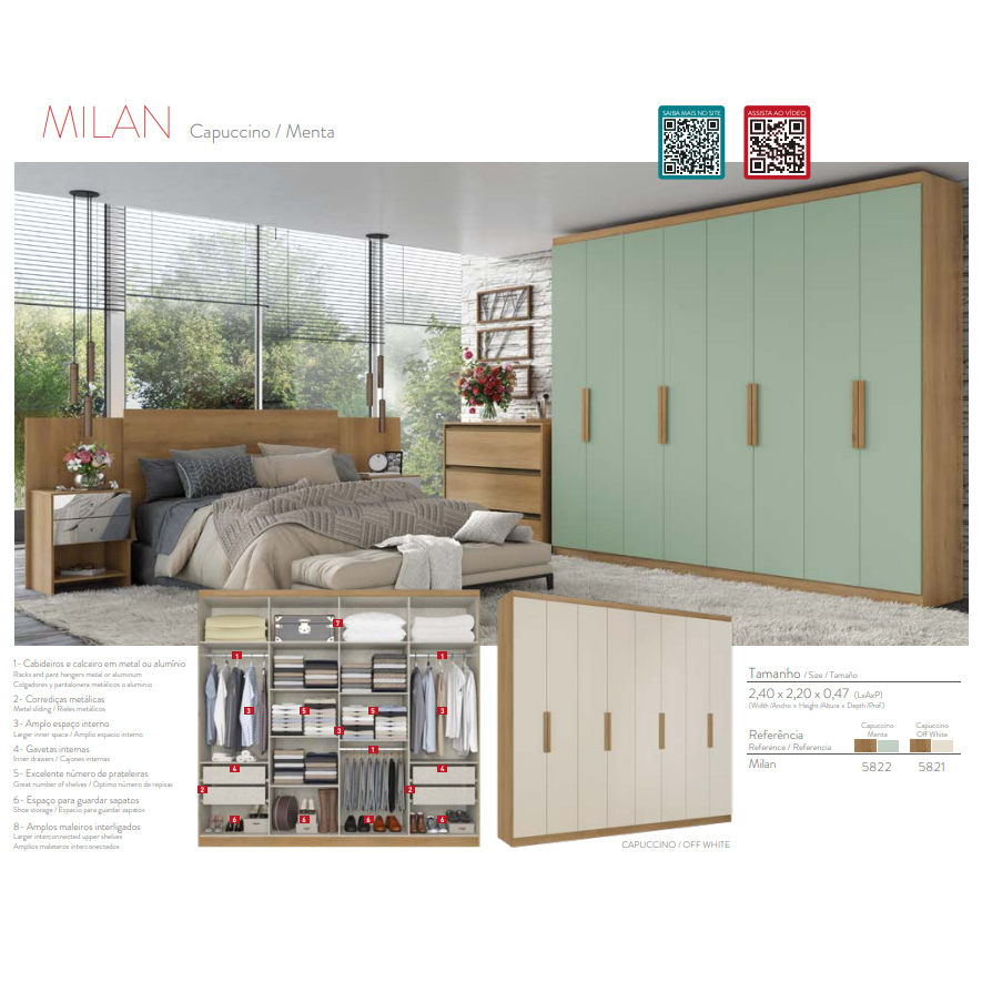 Roupeiro Milan | L 2.40 | THB