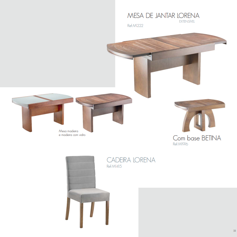 PREÇO + BARATO DO BRASIL | Linha Lorena | M1222 | ACG