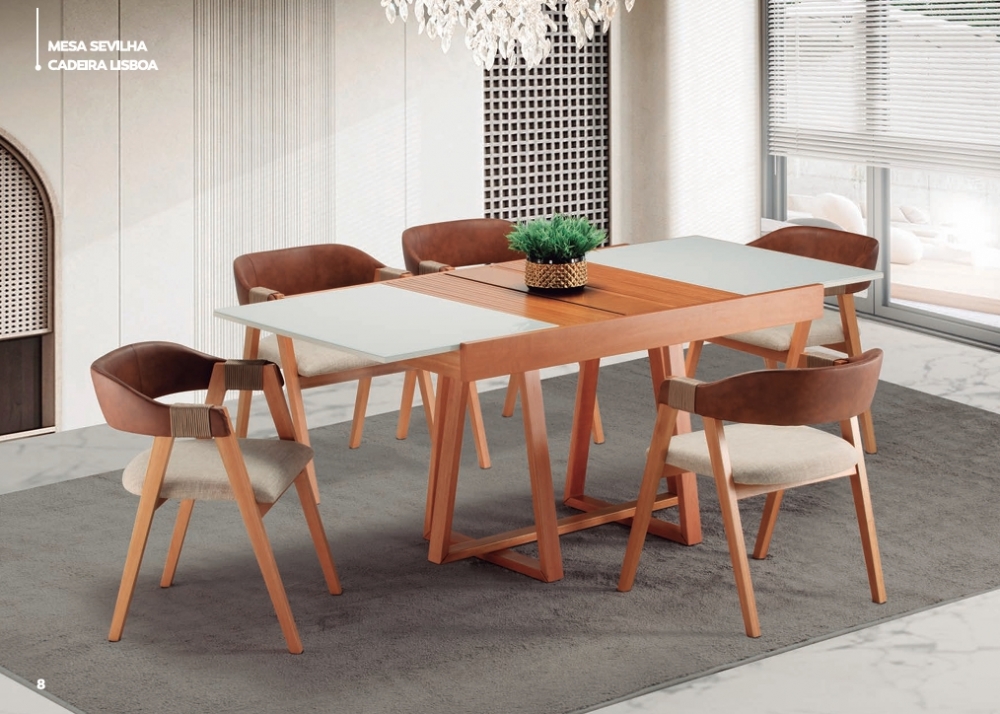 Mesa Sevilha c/ Cadeira Lisboa | Tay 0625