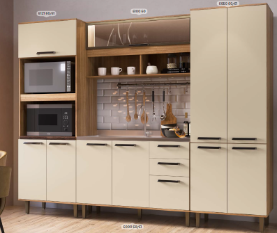 Cozinha Modulada Áurea | MAC