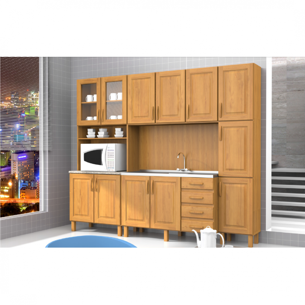 Cozinha Modulada | Ref 055 | ELG Móveis