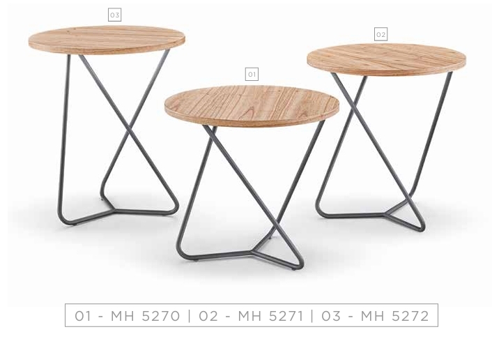 Mesa Lateral | MH 5270 - MH 5271 - MH 5272 | Herval 0726