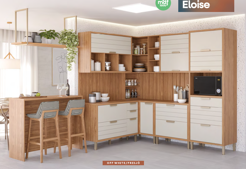 PREÇO + BARATO DO BRASIL | Cozinha Modulada Eloise | MGM