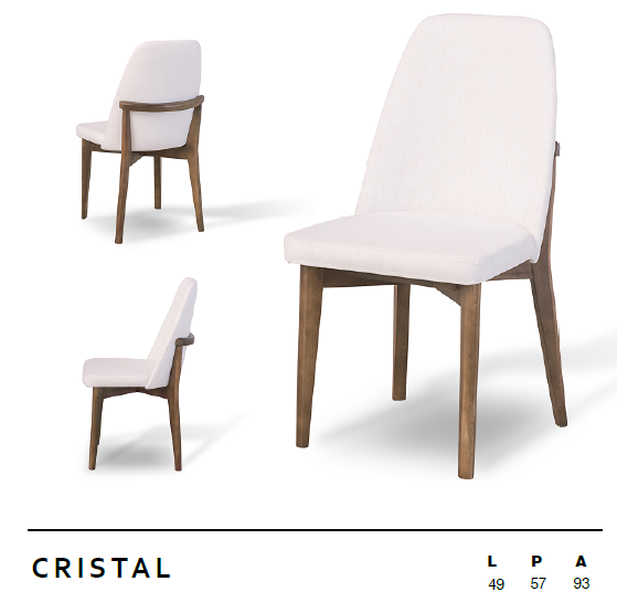 Cadeira Cristal | L2 Design Mobiliário