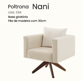 Poltrona Nani | Estofama 0626