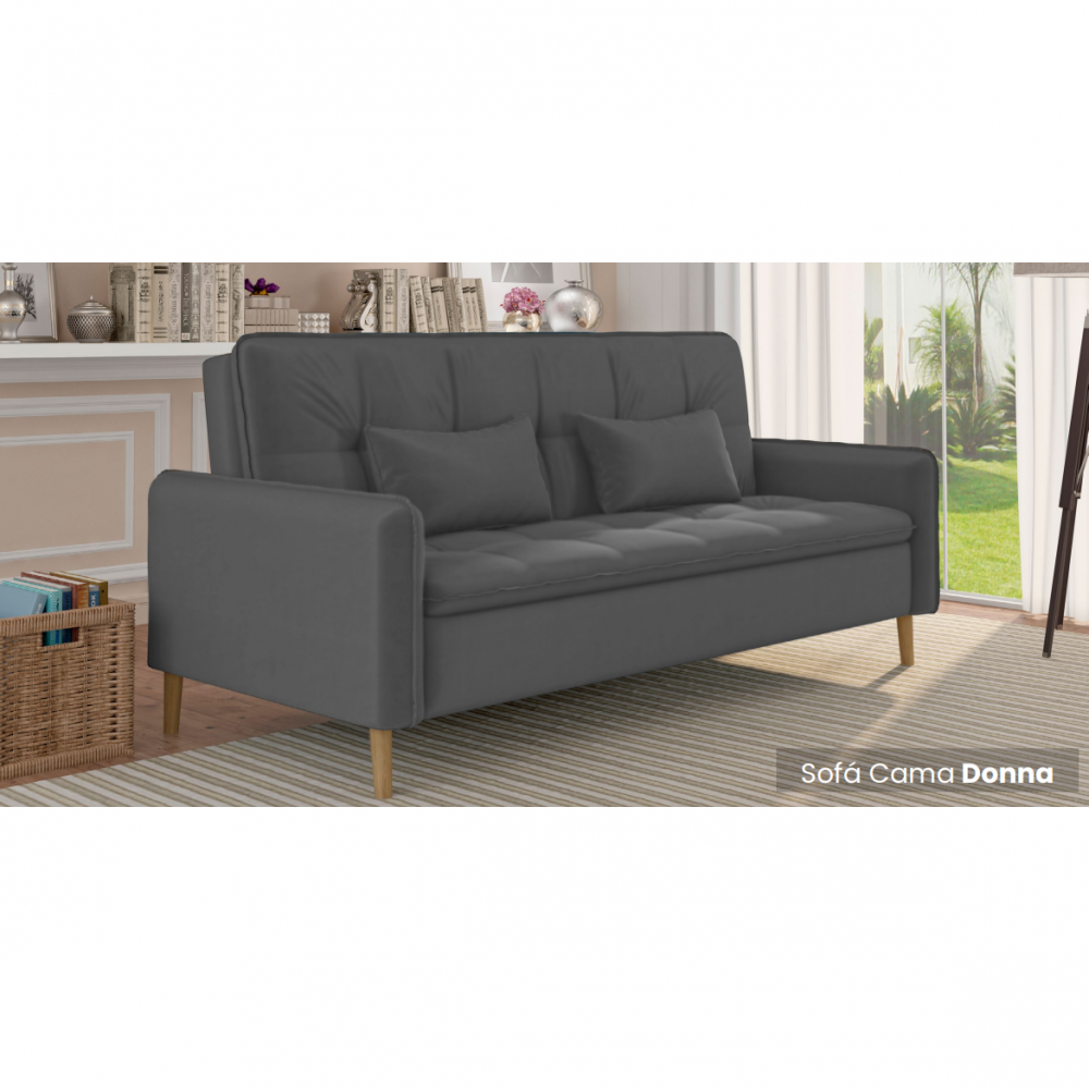 Sofá Cama Donna | A partir de R$ 1.236,00 | Matrix 