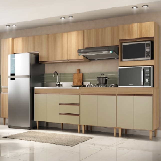 PREÇO + BARATO DO BRASIL | Cozinha Modulada C480 | Splendore