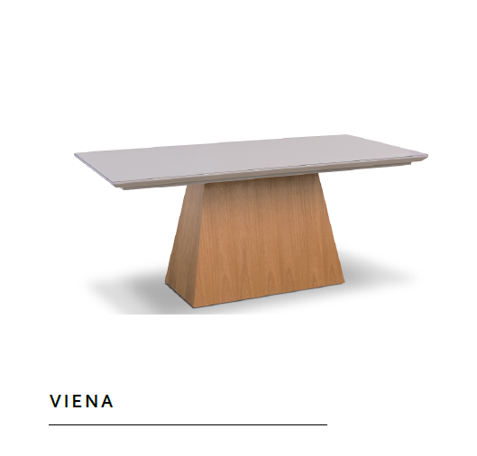 Mesa 120x80 Viena | L2 Design Mobiliário