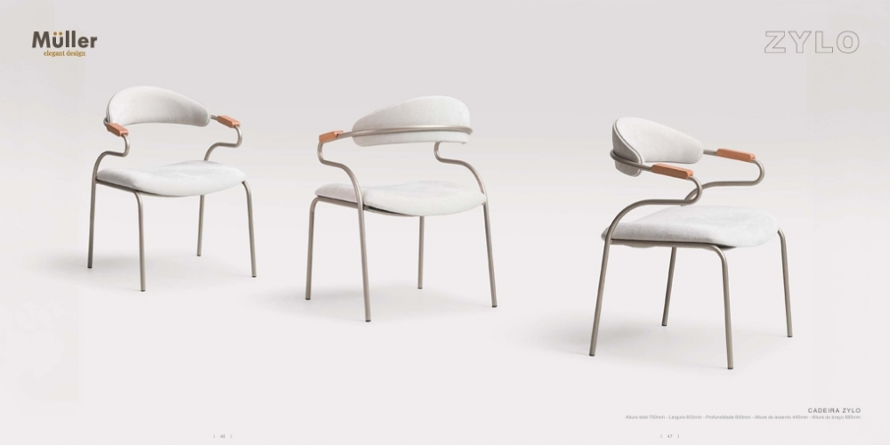 Cadeira Zylo | Muller Elegant 0726
