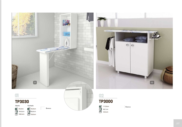 Multiuso p/ Passar Roupas |  TP3030 - TP3000 | Venda:-15% | Tecnomobili 0925