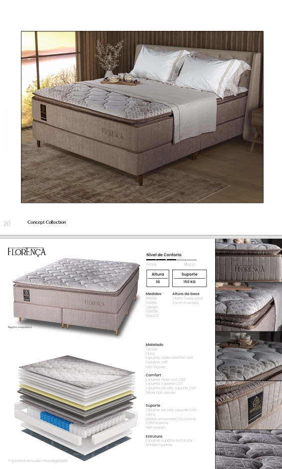 Colchão Florença | Serflex 0625