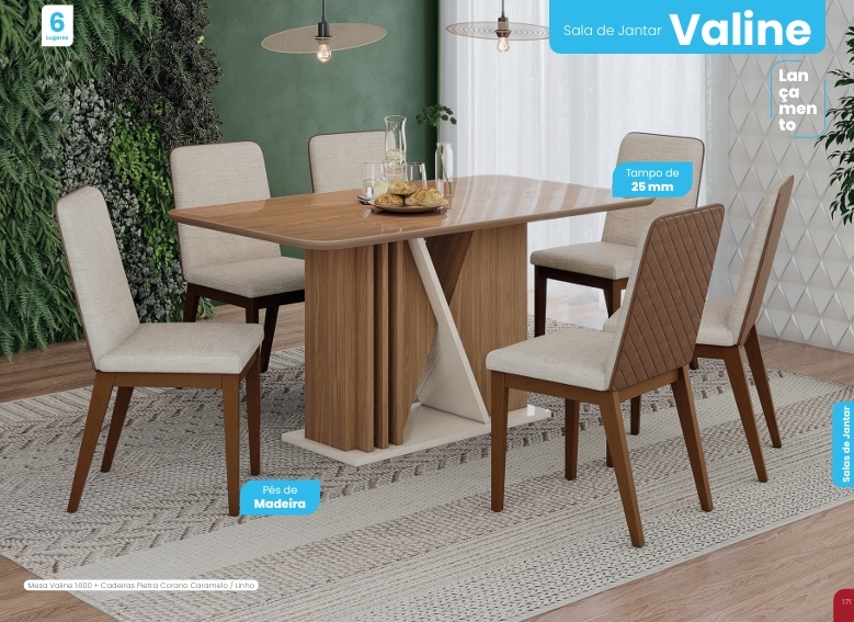 Sala de Jantar Valine | Henn 0426