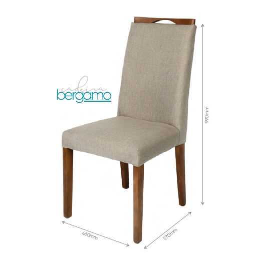 Cadeira Bergamo | Rogar 