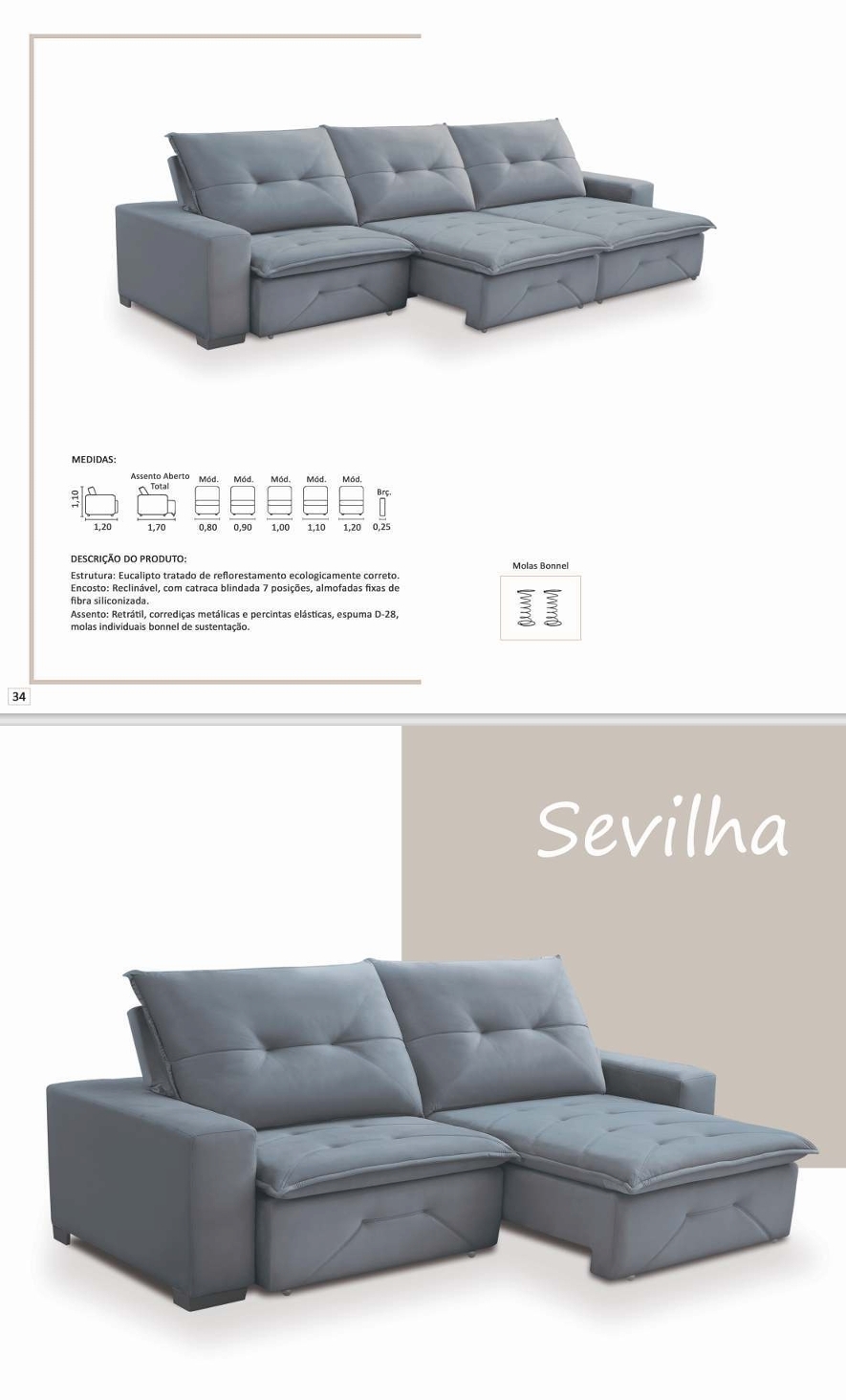 Sofá Sevilha | Grandelly