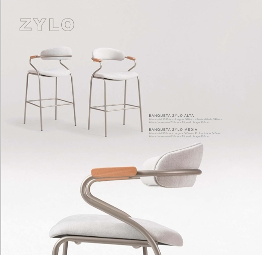 Banqueta Zylo | Muller Elegant 0726