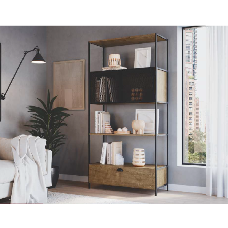 PREÇO + BARATO DO BRASIL | Estante York | L 0.90 | 27913 | Artesano