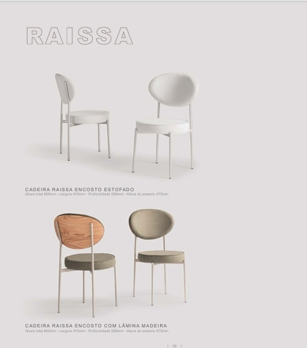 Cadeira Raissa | Muller Elegant 0726