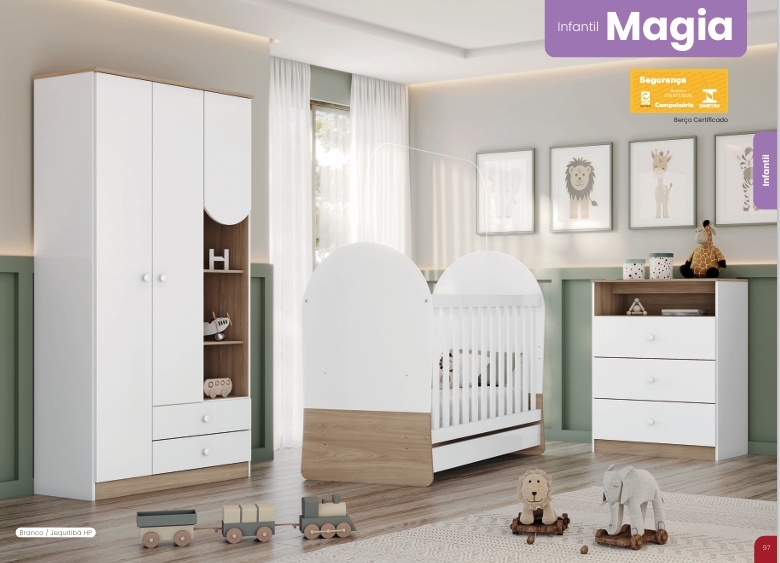 Berço Infantil Magia | Henn Infantil 0426
